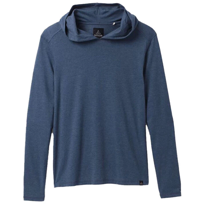 PrAna Men's Hooded Long-Sleeve T-Shirt 2 PrAna Men's Hooded Long-Sleeve T-Shirt - Image 2