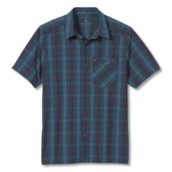 Royal Robbins Men's Spotless Plaid Short-Sleeve Shirt