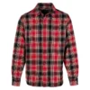 Schott NYC Men's Plaid Cotton Flannel Long-Sleeve Shirt