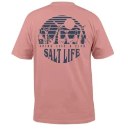 Salt Life Men's Drink Like A Fish Short-Sleeve T-Shirt