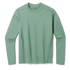 SmartWool Men's Classic All-Season Merino Wool Long-Sleeve Base Layer Shirt -Garmentra Sales Store SW Mens Merino LS Shirt Sage