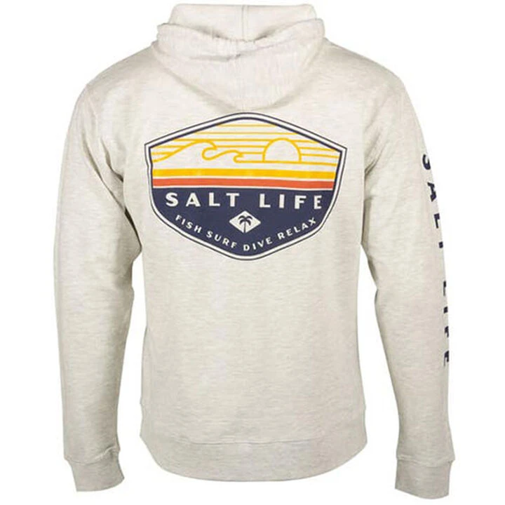 Salt Life Men's Flash French Terry Lightweight Hoodie 1 Salt Life Men's Flash French Terry Lightweight Hoodie