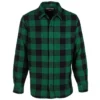 Schott NYC Men's Buffalo Plaid Cotton Flannel Long-Sleeve Shirt