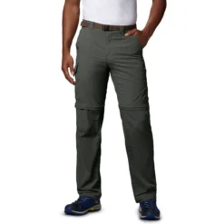 Columbia Men's Silver Ridge Convertible Omni-Shade Pant -Garmentra Sales Store Silver Ridge Convertible Omni Shade Pant 1441671 339 GRAVEL