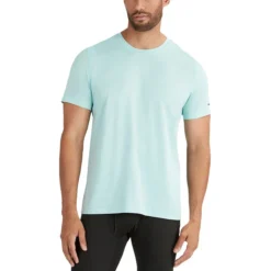 Terramar Men's Ventilator Performance Short-Sleeve T-Shirt 6 Terramar Men's Ventilator Performance Short-Sleeve T-Shirt -Garmentra Sales Store W0007 417 Aqua