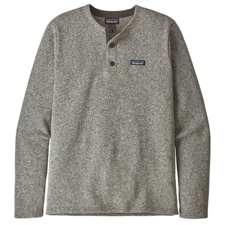 Patagonia Men's Better Sweater Fleece Henley Pullover 1 Patagonia Men's Better Sweater Fleece Henley Pullover