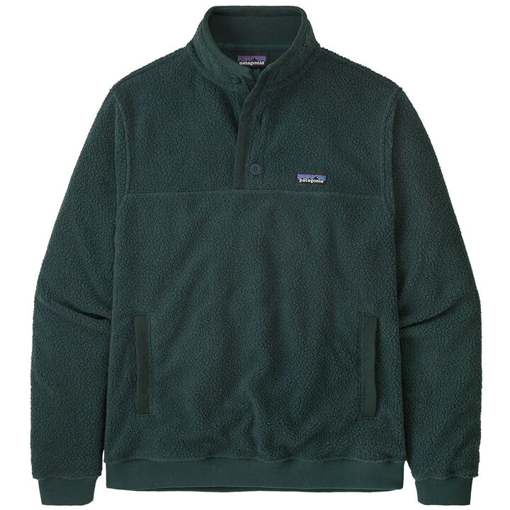 Patagonia Men's Shearling Fleece Button Pullover 2 Patagonia Men's Shearling Fleece Button Pullover - Image 2