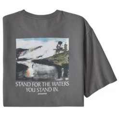 Patagonia Men's Stand For The Waters Organic Short-Sleeve T-Shirt