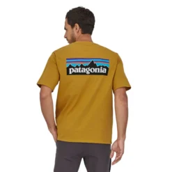 Patagonia Men's P-6 Logo Responsibili-Tee Short-Sleeve T-Shirt -Garmentra Sales Store WBF21 38504 HAGL MK2
