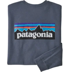 Patagonia Men's P-6 Logo Responsibili-Tee Long-Sleeve T-Shirt -Garmentra Sales Store WBF21 38518 PLGY