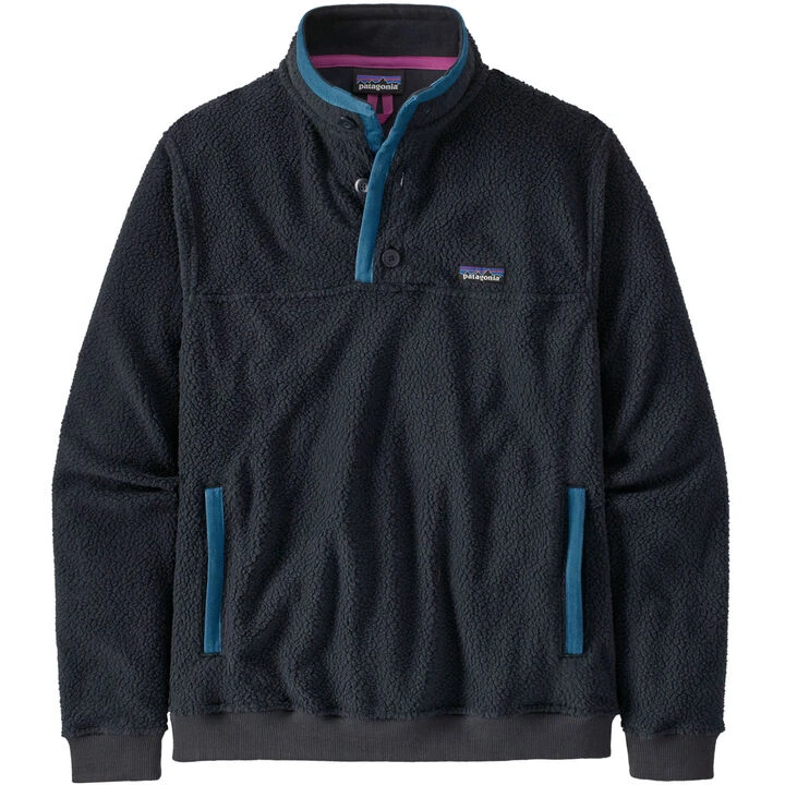 Patagonia Men's Shearling Fleece Button Pullover 4 Patagonia Men's Shearling Fleece Button Pullover - Image 4