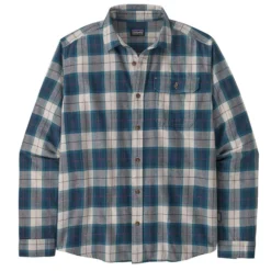 Patagonia Men's Cotton In Conversion Fjord Flannel Long-Sleeve Shirt -Garmentra Sales Store WBF22 42410 BETB