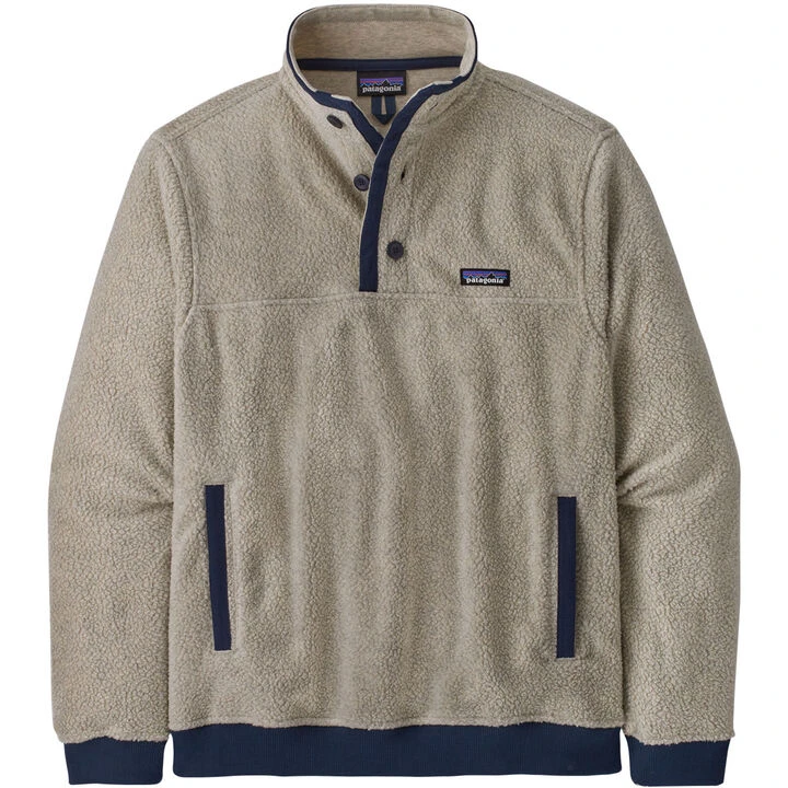Patagonia Men's Shearling Fleece Button Pullover 5 Patagonia Men's Shearling Fleece Button Pullover - Image 5