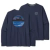 Patagonia Men's Skyline Stencil Responsibili-Tee Long-Sleeve T-Shirt