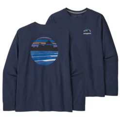 Patagonia Men's Skyline Stencil Responsibili-Tee Long-Sleeve T-Shirt